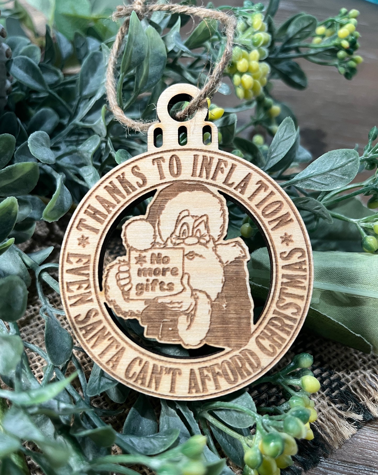 Santa can’t afford Christmas