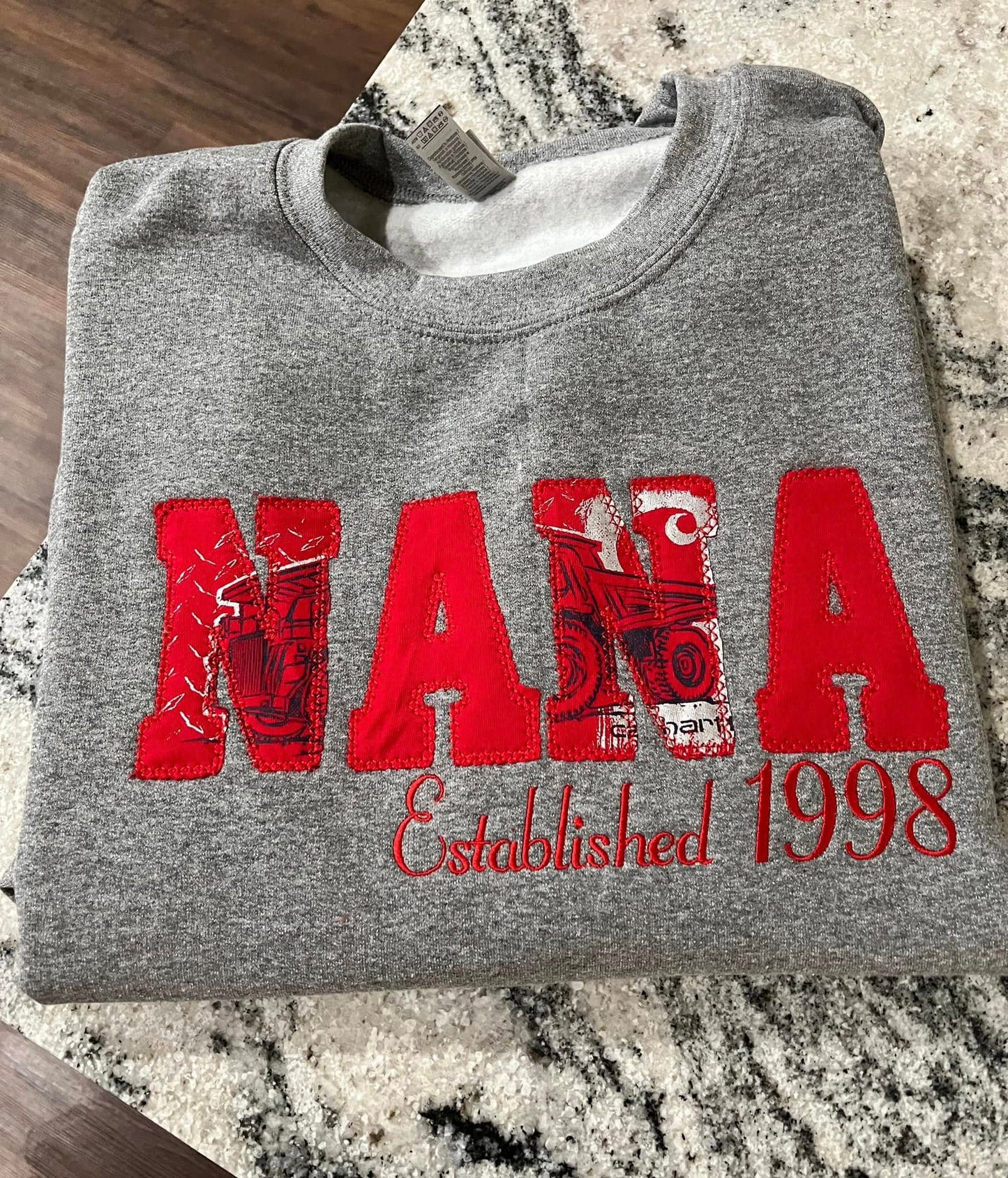 MAMA Baby Onesie Embroidered Sweatshirt