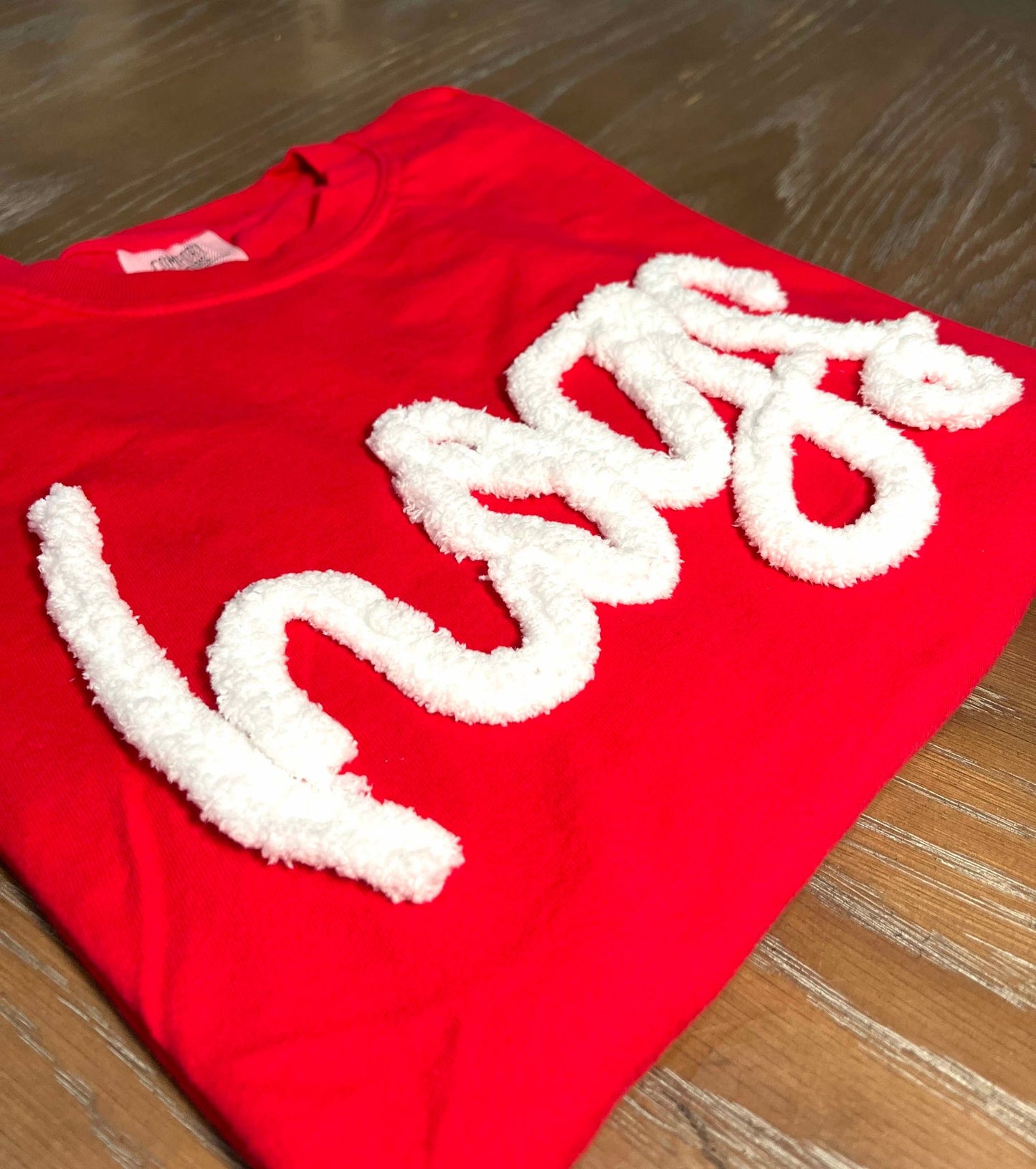 Chenille Yarn Shirt