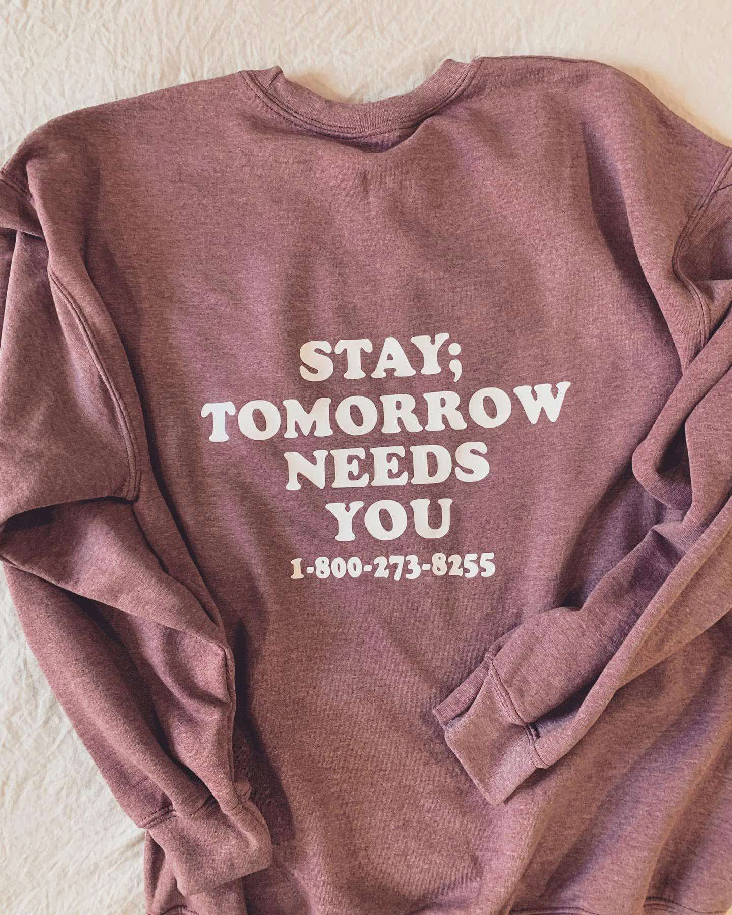 Stay tomorrow needs you...