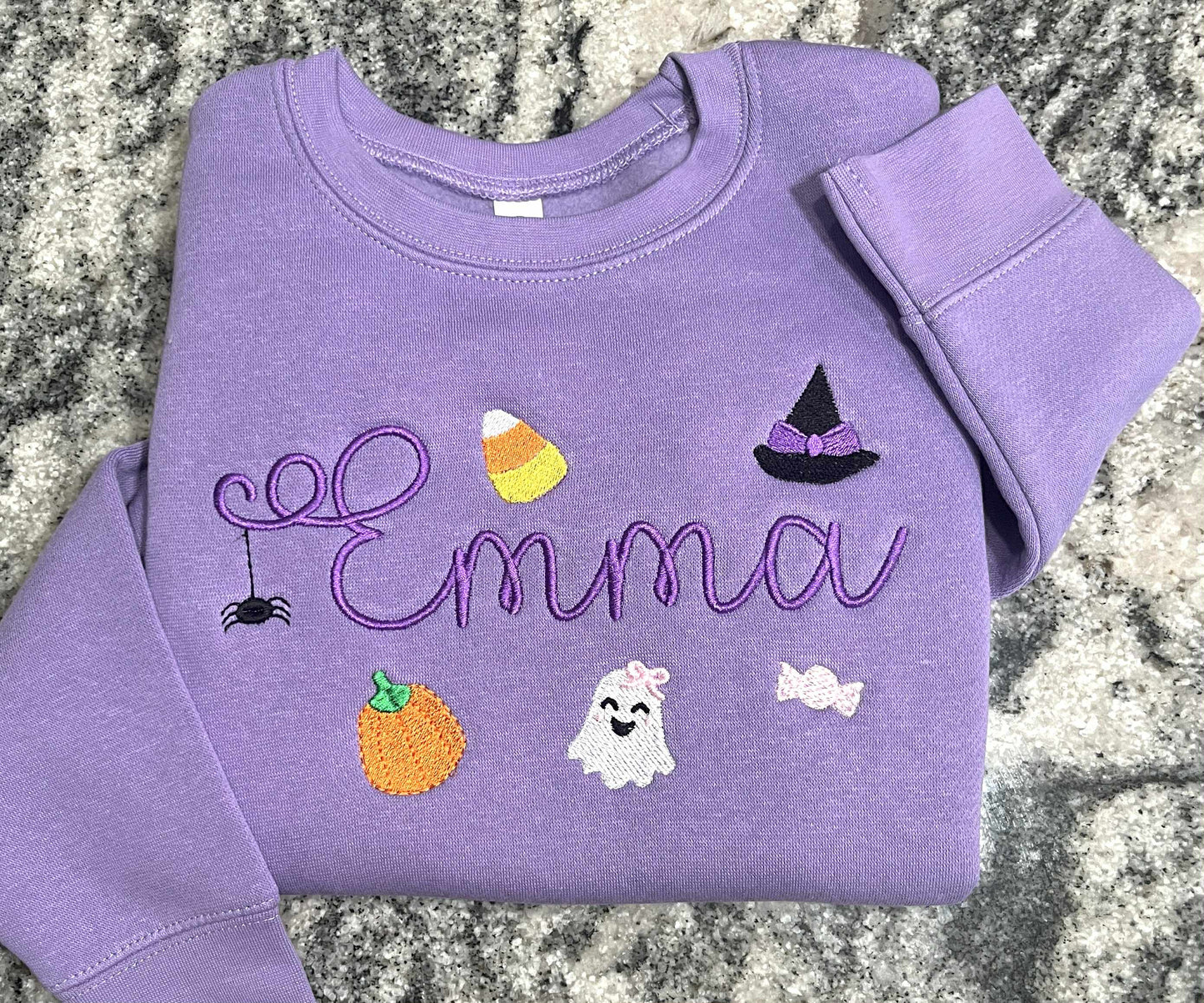 Halloween Name Toddler Sweatshirt
