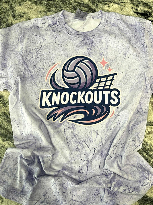 Knockouts Volleyball Colorblast Shirts