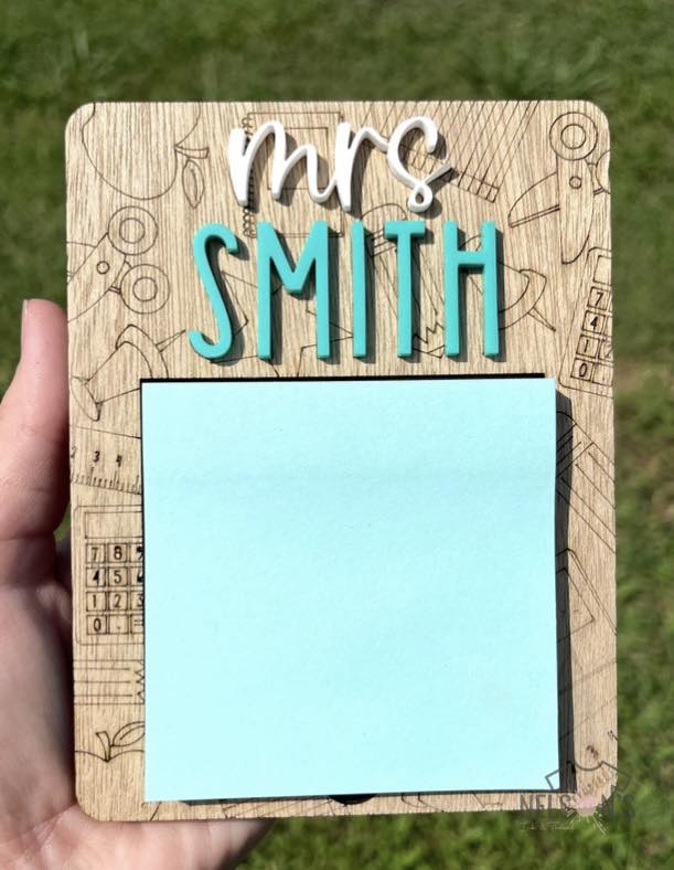 Teacher Post-it Holder