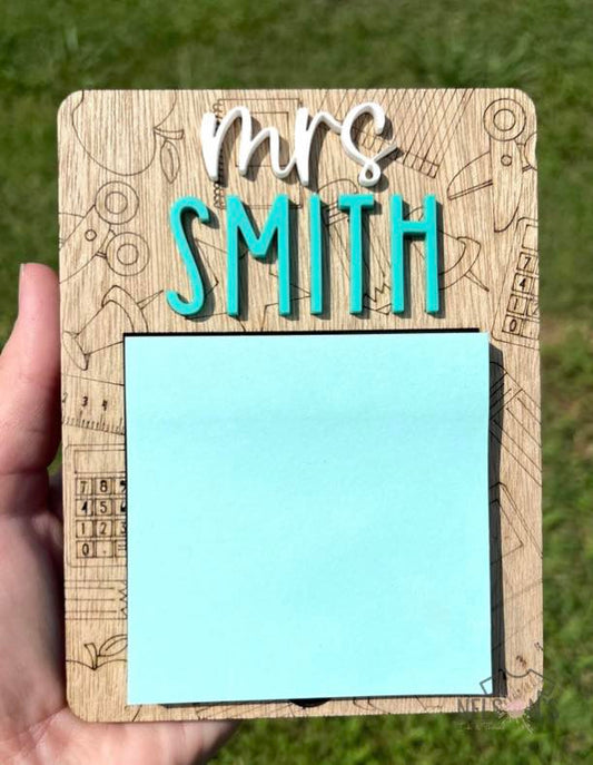 Teacher Post-it Holder