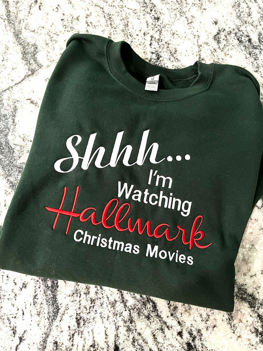 Watching Christmas Movies Sweatshirt