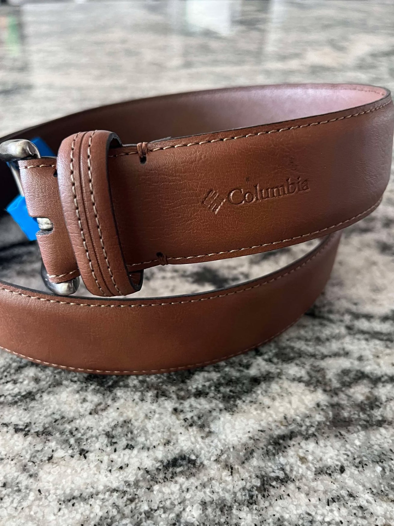 Columbia Men's Engraved Belt