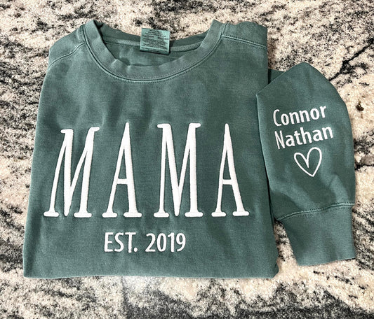 MAMA Comfort Color Sweatshirt