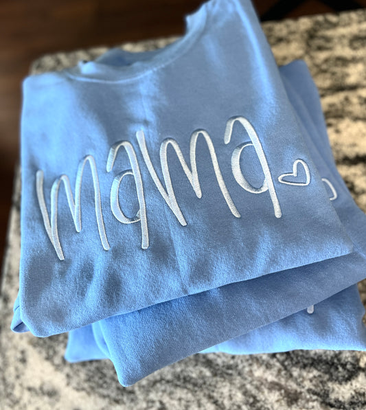 Mama Embroidered Sweatshirt