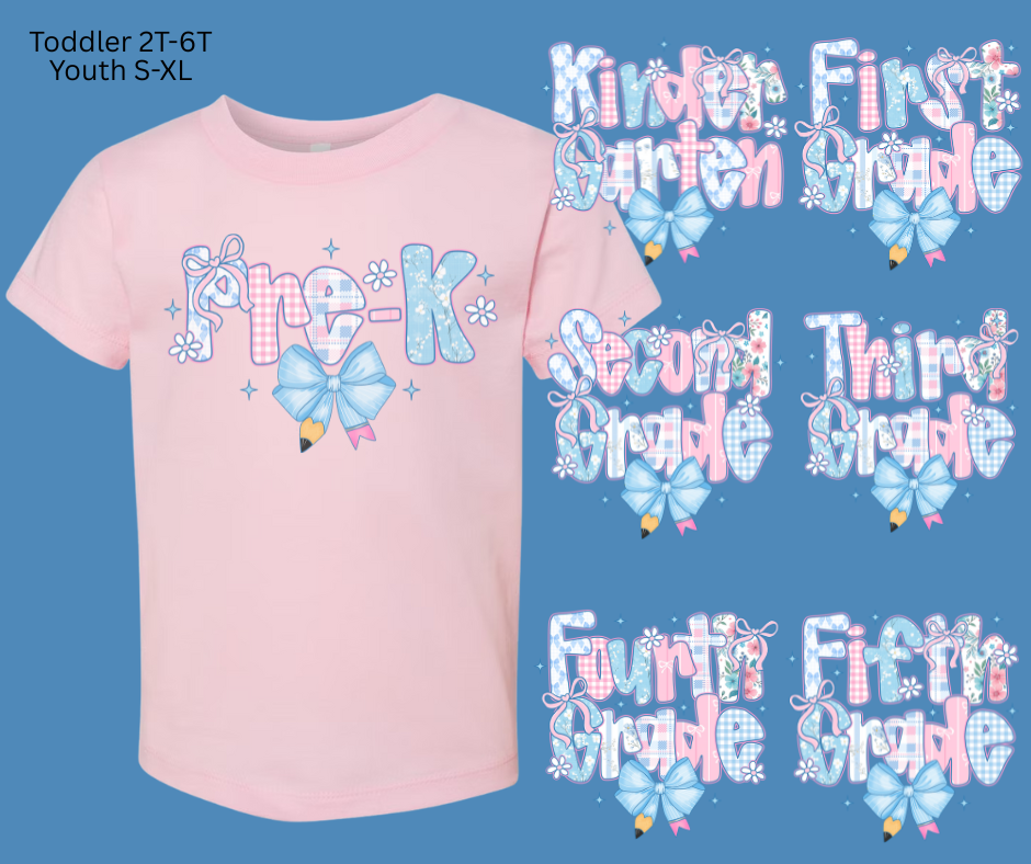 Preppy Grade Level Shirts