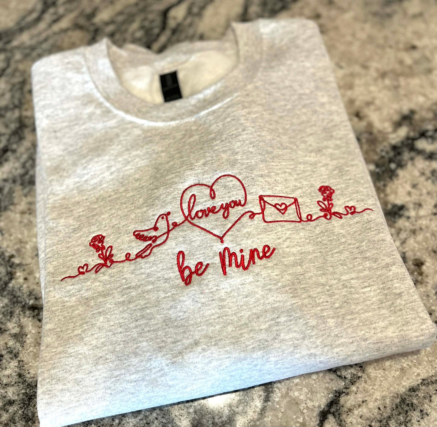 Be mine Line Art Sweatshirt